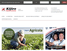 Tablet Screenshot of kijiro.com.br